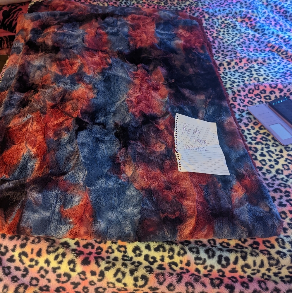 Minky blanket